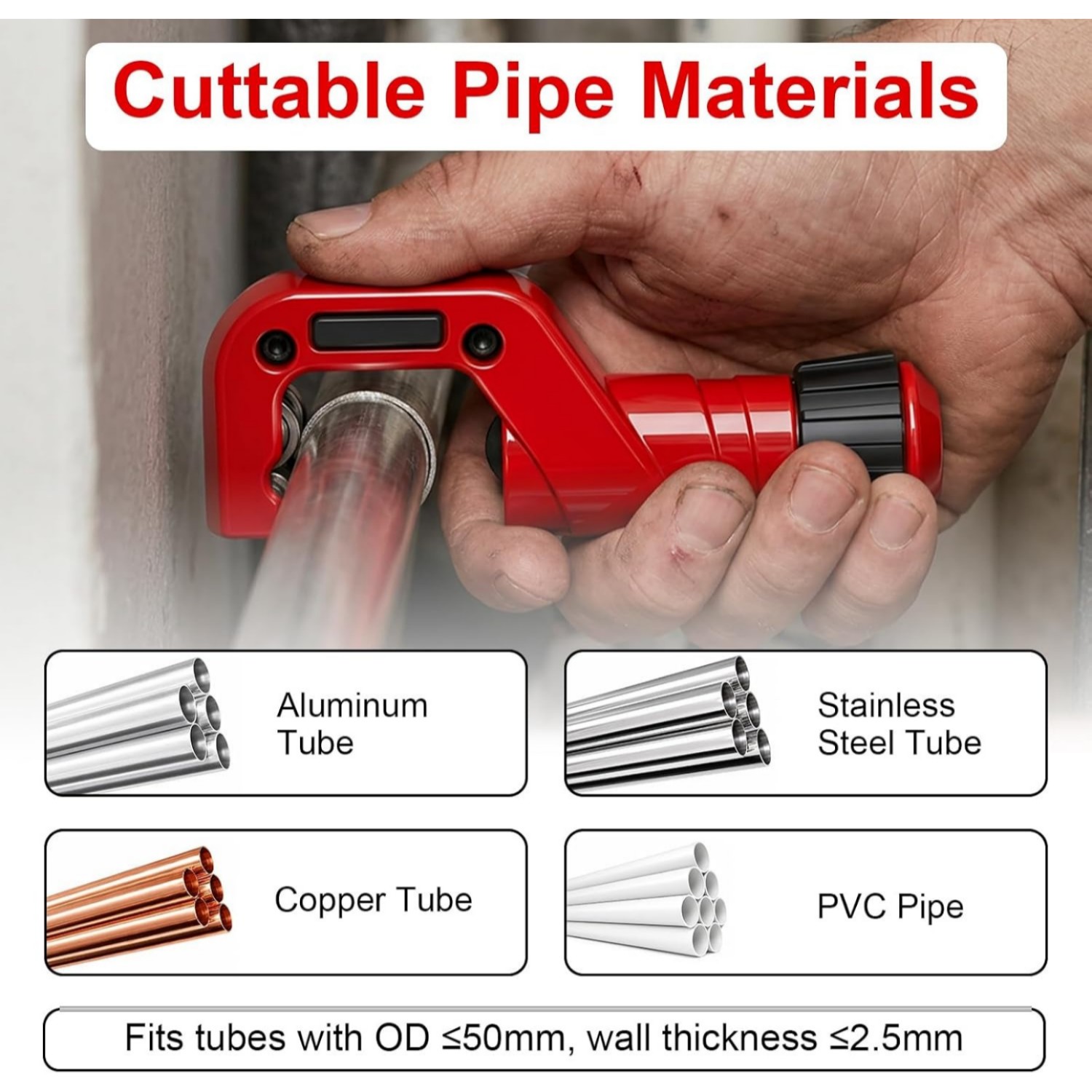 Набор из 4-х прочных труборезо – обзор и цена Pipe Cutter Ratchet